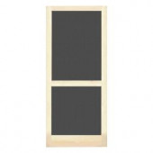 Screen Tight 32 in. Natural Unfinished Wood Screen Door