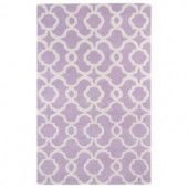 Kaleen Revolution Lilac 5 ft. x 7 ft. 9 in. Area Rug