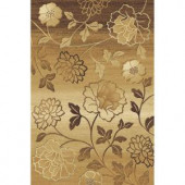 Natco Shadows Hampton Brown 5 ft. 3 in. x 7 ft. 7 in. Area Rug