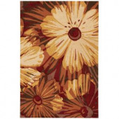 Nourison Fantasy FA19 Cayenne 3 ft. 6 in. x 5 ft. 6 in. Area Rug