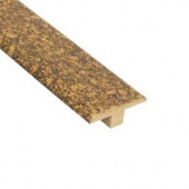 Home Legend Natural Herringbone 7/16 in. Thick x 1-3/4 in. Wide x 78 in. Length Cork T-Molding
