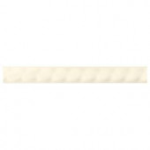 Daltile Liners Biscuit 1 in. x 6 in. Ceramic Rope Liner Wall Tile