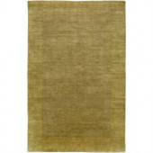 LR Resources Loom Seridian Sabatini Olive 7 ft. 9 in. x 9 ft. 9 in. Plush Indoor Area Rug