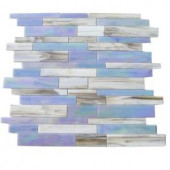 Splashback Tile Matchstix Fate 10 in. x 11 in. Glass Floor and Wall Tile