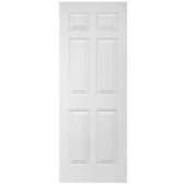 Steves & Sons Ultra 6-Panel Smooth Primed White Solid Core Composite Interior Door Slab