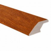 Millstead Scraped Maple Spice/Nutmeg 2-1/4 in. Wide x 78 in. Length Lipover Reducer Molding (Use with 3/8 in. Thick Click Floors)