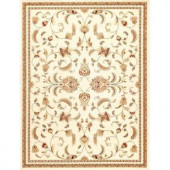 Natco Annora Ivory 7 ft. 10 in. x 10 ft. 10 in. Area Rug