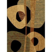 United Weavers Dunkin Black 7 ft. 10 in. x 10 ft. 6 in. Area Rug