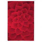 Home Decorators Collection Corolla Red 9 ft. 6 in. x 13 ft. Area Rug