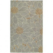 Kaleen Carriage City Park Blue 5 ft. x 7 ft. 9 in. Area Rug