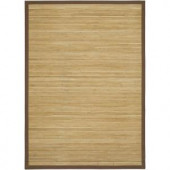 LR Resources Shiro Natural 5 ft. x 7 ft. Eco-friendly Indoor Area Rug