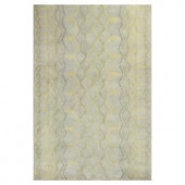 Kas Rugs Moroccan Class Frost/Cream 3 ft. 3 in. x 5 ft. 3 in. Area Rug