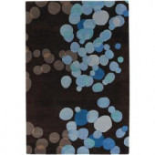 Chandra Avalisa Pale Blue 5 ft. x 7 ft. 6 in. Indoor Area Rug