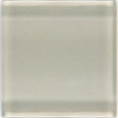 Daltile Isis Oyster 12 in. x 12 in. x 3mm Glass Mesh-Mounted Mosaic Wall Tile (20 sq. ft. / case)