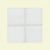 Daltile Sonterra Glass Oyster White Opalized 12 in. x 12 in. x 6mm Glass Sheet Mounted Mosaic Wall Tile (10 sq. ft. / case)