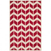 Safavieh Chatham Red/Ivory 3 ft. x 5 ft. Area Rug