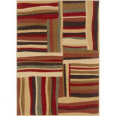 Tayse Rugs Laguna Multi 7 ft. 6 in. x 9 ft. 10 in. Contemporary Area Rug