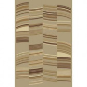United Weavers Overstock Quaser Taupe 5 ft. 3 in. x 7 ft. 6 in. Area Rug