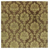 Kaleen Soho Brighton Chocolate 7 ft. 9 in. x 7 ft. 9 in. Square Area Rug