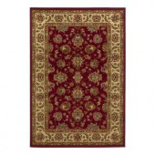 Kas Rugs Imperial Traditions Red 7 ft. 10 in. x 9 ft. 10 in. Area Rug