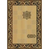 United Weavers Cabrini Ebony 5 ft. 7 in. x 7 ft. 10 in. Transitional Area Rug