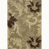 United Weavers Orleans Beige 7 ft. 10 in. x 10 ft. 6 in. Contemporary Area Rug
