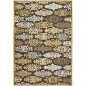 Artistic Weavers Cynthia Gold Viscose and Chenille 2 ft. 6 in. x 7 ft. 10 in. Area Rug