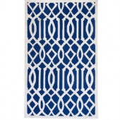 Home Decorators Collection Archer Navy 2 ft. 6 in. x 4 ft. Area Rug