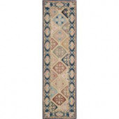 Nourison Country Heritage Multi-color 2 ft. 3 in. x 8 ft. Runner