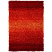 Chandra Sani Red 5 ft. x 7 ft. 6 in. Indoor Area Rug