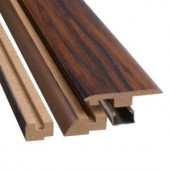 SimpleSolutions Lacquered Ebony 78-3/4 in. Length Four-in-One Molding Kit