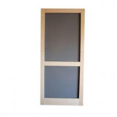 Screen Tight Woodcraft 36 in. Wood Unfinished Reversible Hinged Screen Door