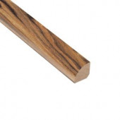 Home Legend Hawaiian Tigerwood 19.5 mm Thick x 3/4 in. Width x 94 in. Length Laminate Quarter Round Molding