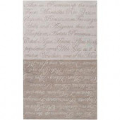 Artistic Weavers Willows Misty White 3 ft. 3 in. x 5 ft. 3 in. Area Rug