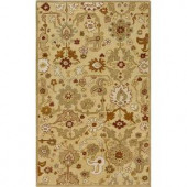 Home Decorators Collection Edmonds Gold 3 ft. 6 in. x 5 ft. 6 in. Area Rug
