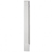 Fypon 90 in. x 7 in. x 1-5/16 in. Pilaster Plain Economy Molded Plinth Smooth