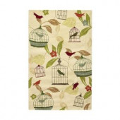 Home Decorators Collection Aviary Ivory 9 ft. x 12 ft. Area Rug