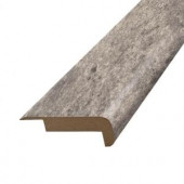 SimpleSolutions Lago Slate 3/4 in. Thick x 2-3/8 in. Wide x 78-3/4 in. Length Laminate Stair Nose Molding