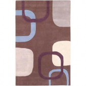 Albany Chocolate 3 ft. 3 in. x 5 ft. 3 in. Accent Rug