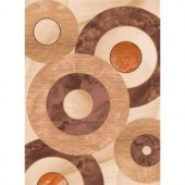 United Weavers Vereen Taupe 5 ft. 3 in. x 7 ft. 2 in. Area Rug