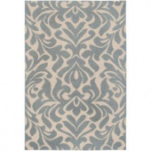 Surya Candice Olson Blue 3 ft. 6 in. x 5 ft. 6 in. Flatweave Area Rug