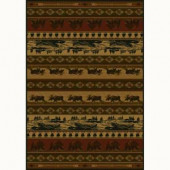 United Weavers Kodiak Island 7 ft. 10 in. x 10 ft. 6 in. Contemporary Lodge Area Rug