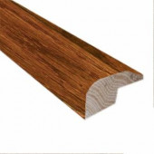 Millstead Bronzed Fossil 0.88 in. Thick x 2 in. Wide x 78 in. Length Hardwood Carpet Reducer/Baby Threshold Molding