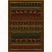 United Weavers Bearwalk 5 ft. 3 in. x 7 ft. 6 in. Contemporary Lodge Area Rug
