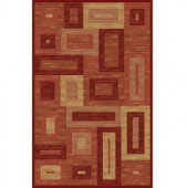 Momeni Marvelous Red 7 ft. 10 in. x 9 ft. 10 in. Area Rug