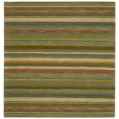 Kaleen Tara Twilight Natural 5 ft. 9 in. x 5 ft. 9 in. Square Area Rug