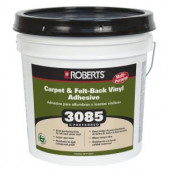 Roberts 3085 4-gal. Multipurpose Carpet and Felt Back Vinyl Adhesive