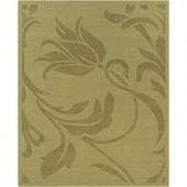 Rizzy Home Platoon Seaweed Green 3 ft. x 5 ft. Area Rug