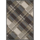 United Weavers Journey Grey 5 ft. 3 in. x 7 ft. 6 in. Area Rug