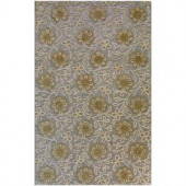 BASHIAN Verona Collection Athena Light Blue 3 ft. 6 in. x 5 ft. 6 in. Area Rug